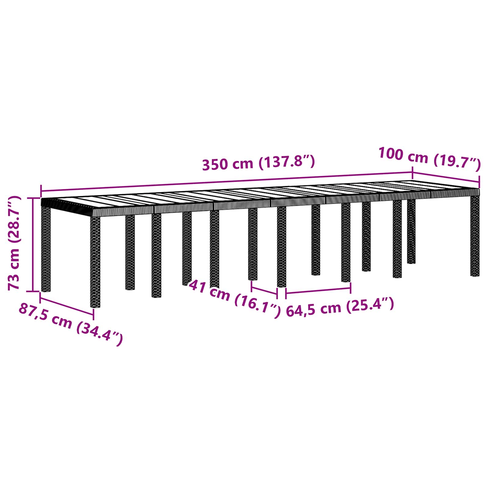 vidaXL Zestaw do jadalni w ogrodzie 15 pcs Jasnoszary Rattan Polt