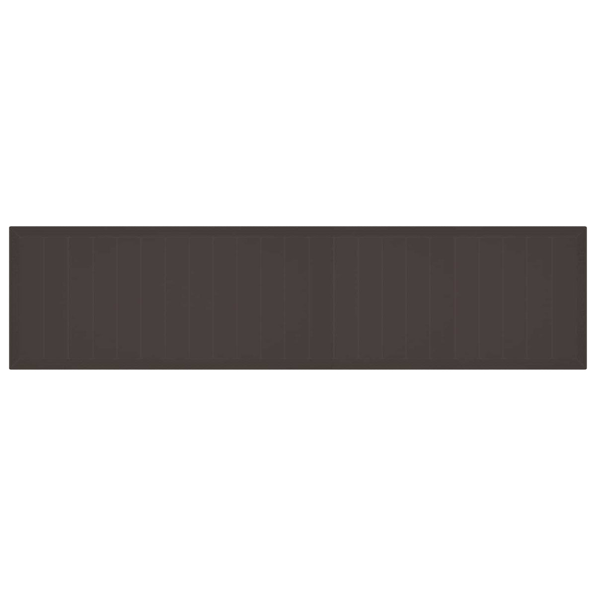 vidaXL Zestaw do jadalni ogrodowej z poduszkami 17 szt. Brązowy PP