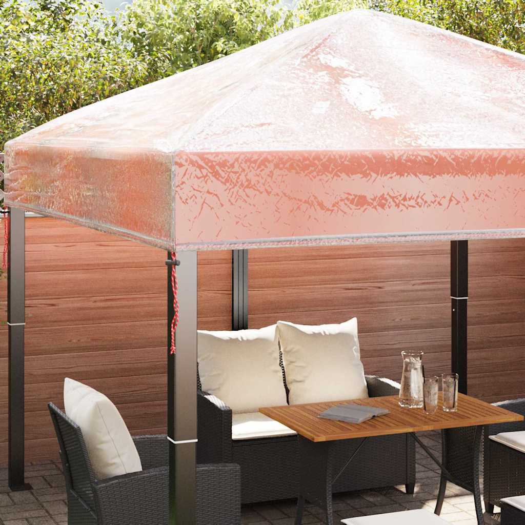 vidaXL Wymiana osłony altany przezroczysty 300 x 300 x 26 cm PVC