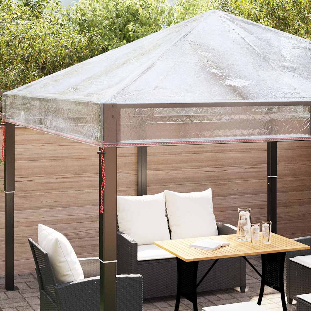 vidaXL Wymiana osłony altany przezroczysty 300 x 300 x 26 cm PVC