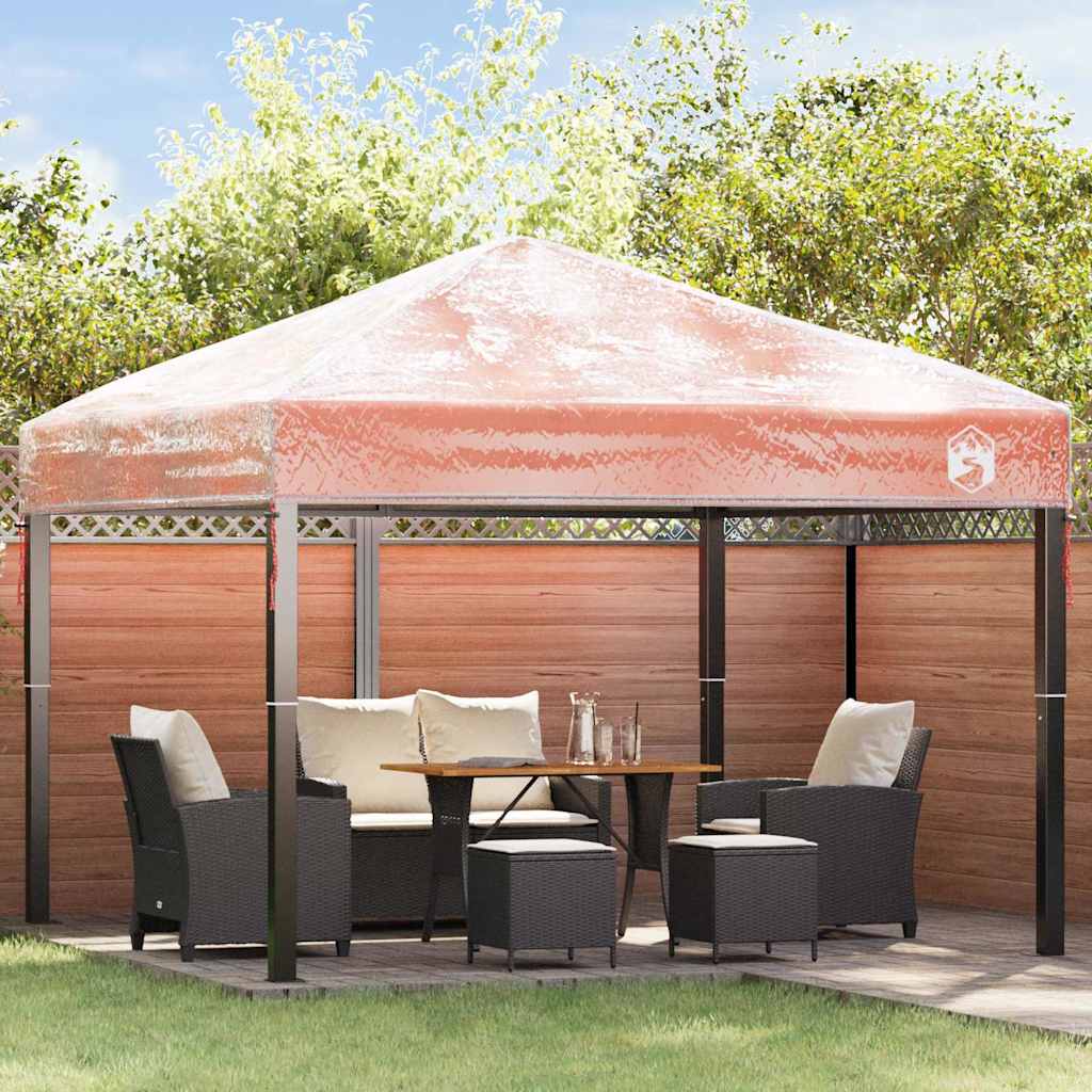 vidaXL Wymiana osłony altany 300 x 300 x 26 cm przezroczysty PVC
