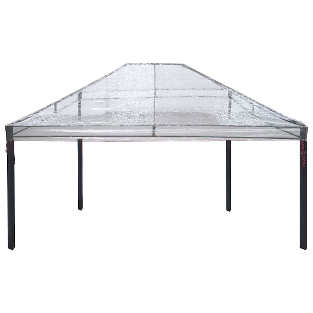 vidaXL Wymiana osłony altany przezroczysty 400 x 300 x 32 cm PVC