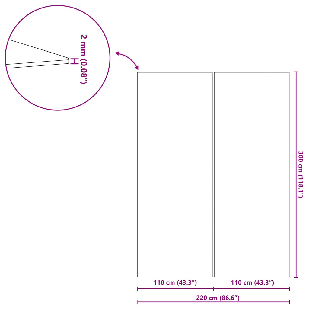 vidaXL Podkładka pod Basen Z regulacją Czarny 300 x 220 x 0,1 cm
