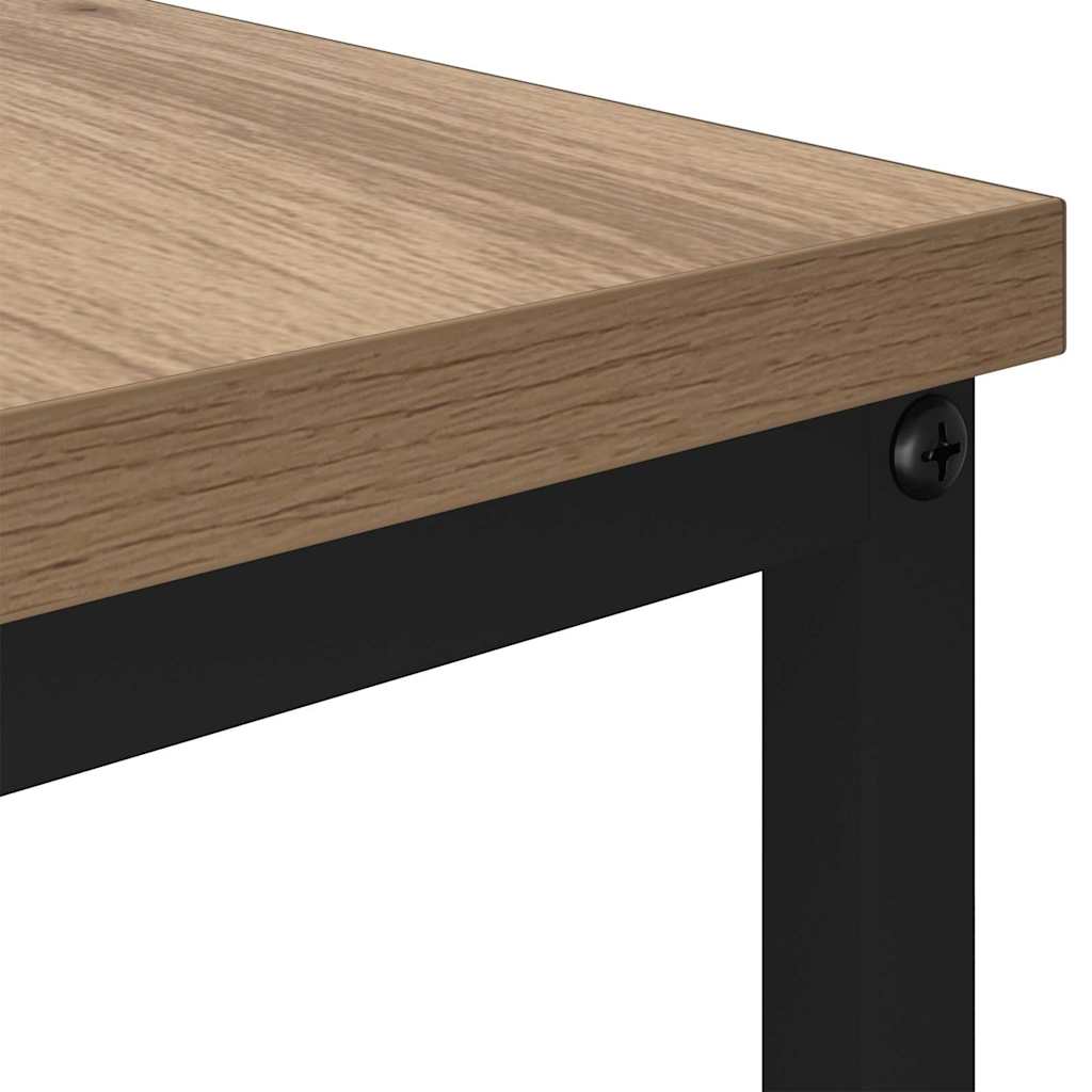 vidaXL Stolik kawowy with Drawer dąb artisan 100 x 51 x 45 cm