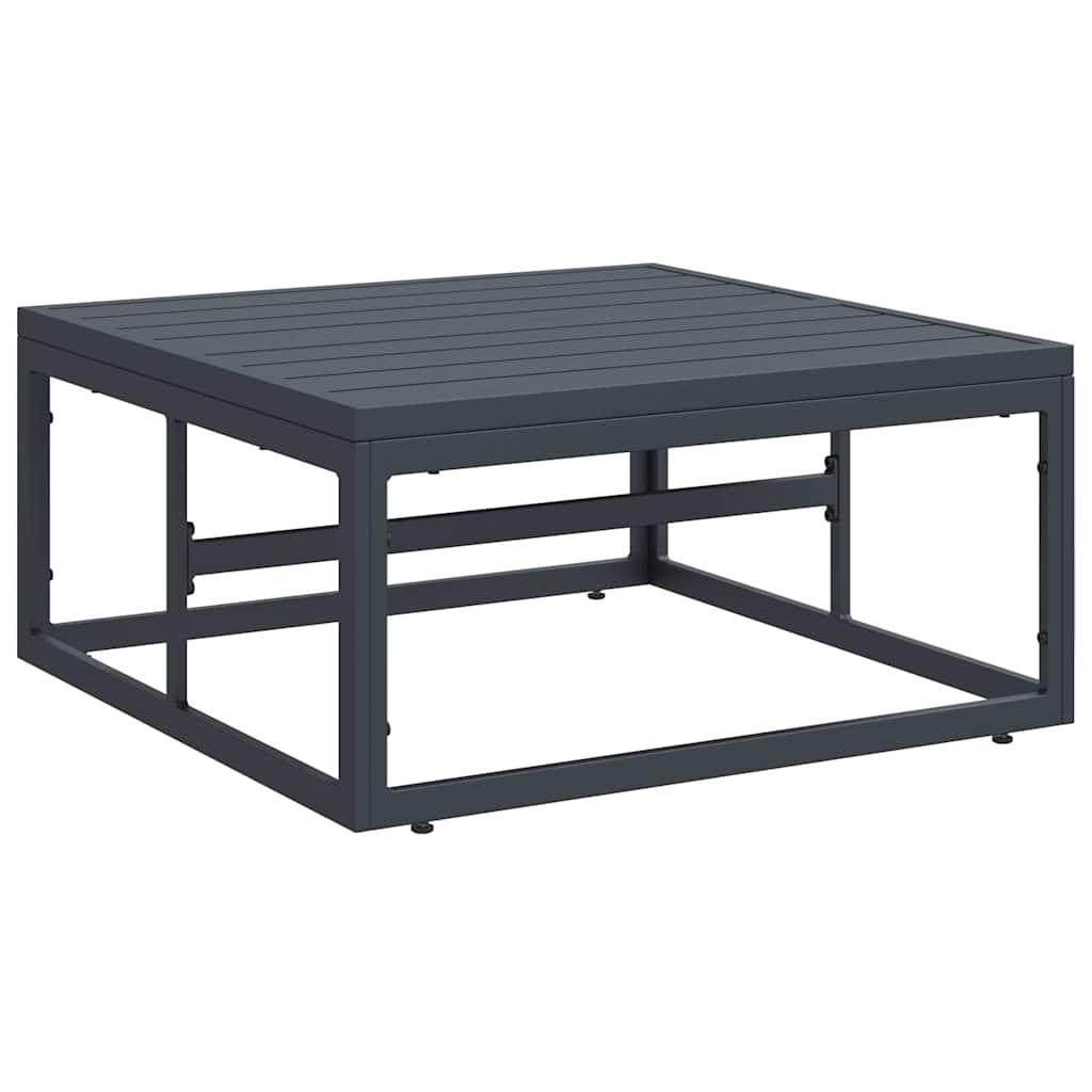 vidaXL Zestaw Sof na Ogród z poduszką 11 pcs Czarny Stal