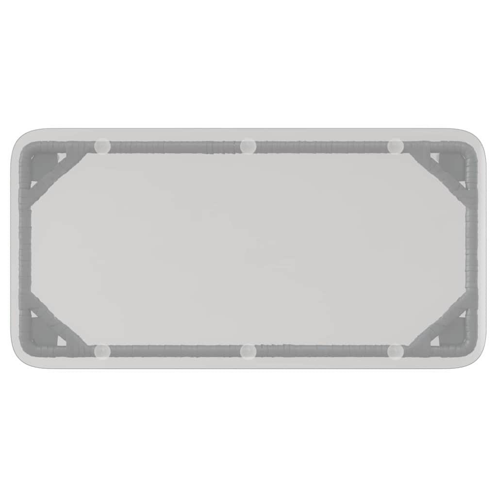 vidaXL Zestaw mebli ogrodowych 4 pcs Czarny i kremowy polirattan