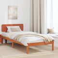 vidaXL Ramka łóżka Woskowy Brąz 80 x 200 cm Lite drewno sosnowe