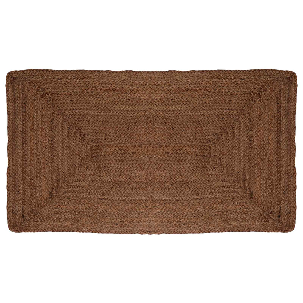 vidaXL Dywan strefowy Szary 60 x 110 cm Juta