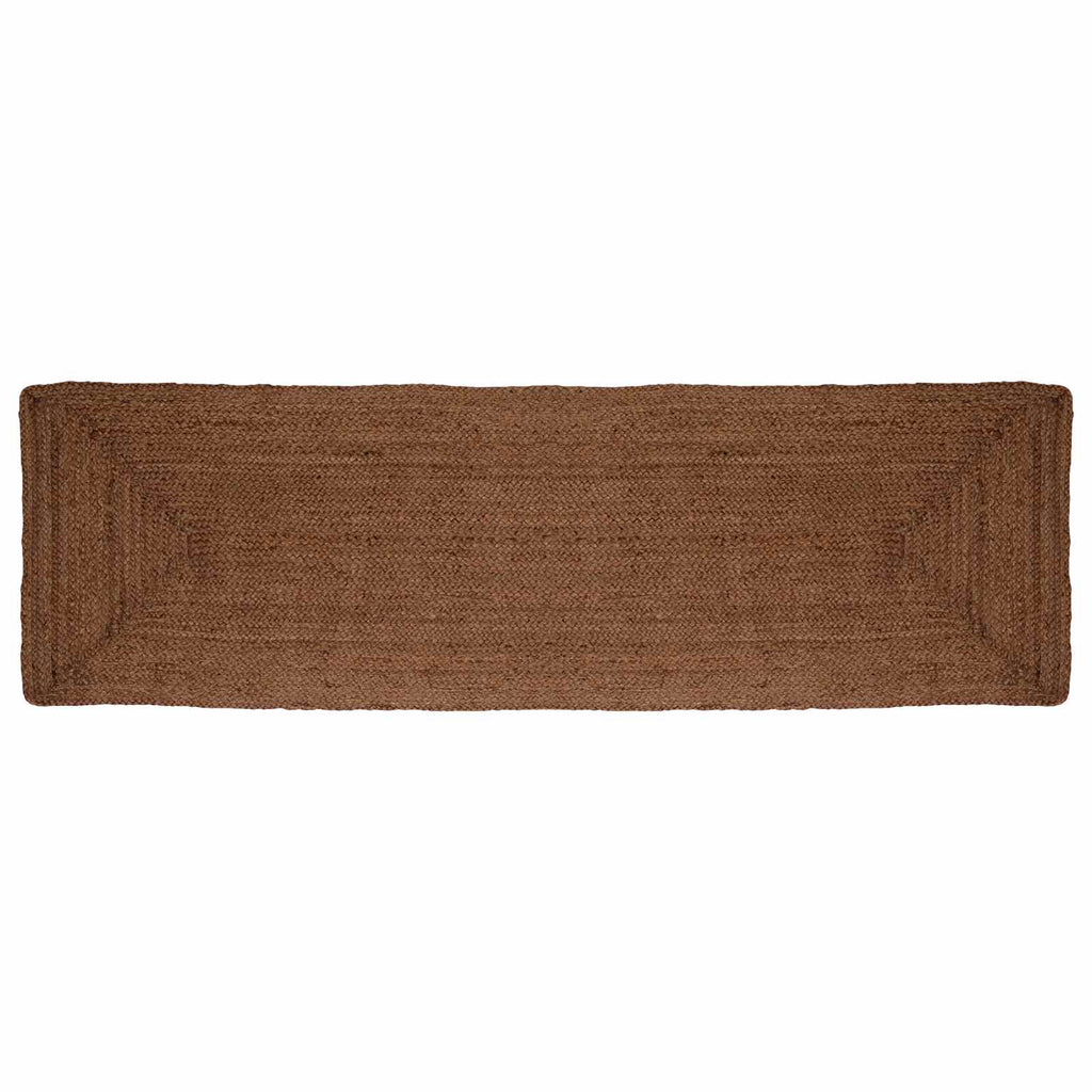 vidaXL Dywan strefowy Szary 60 x 300 cm Juta