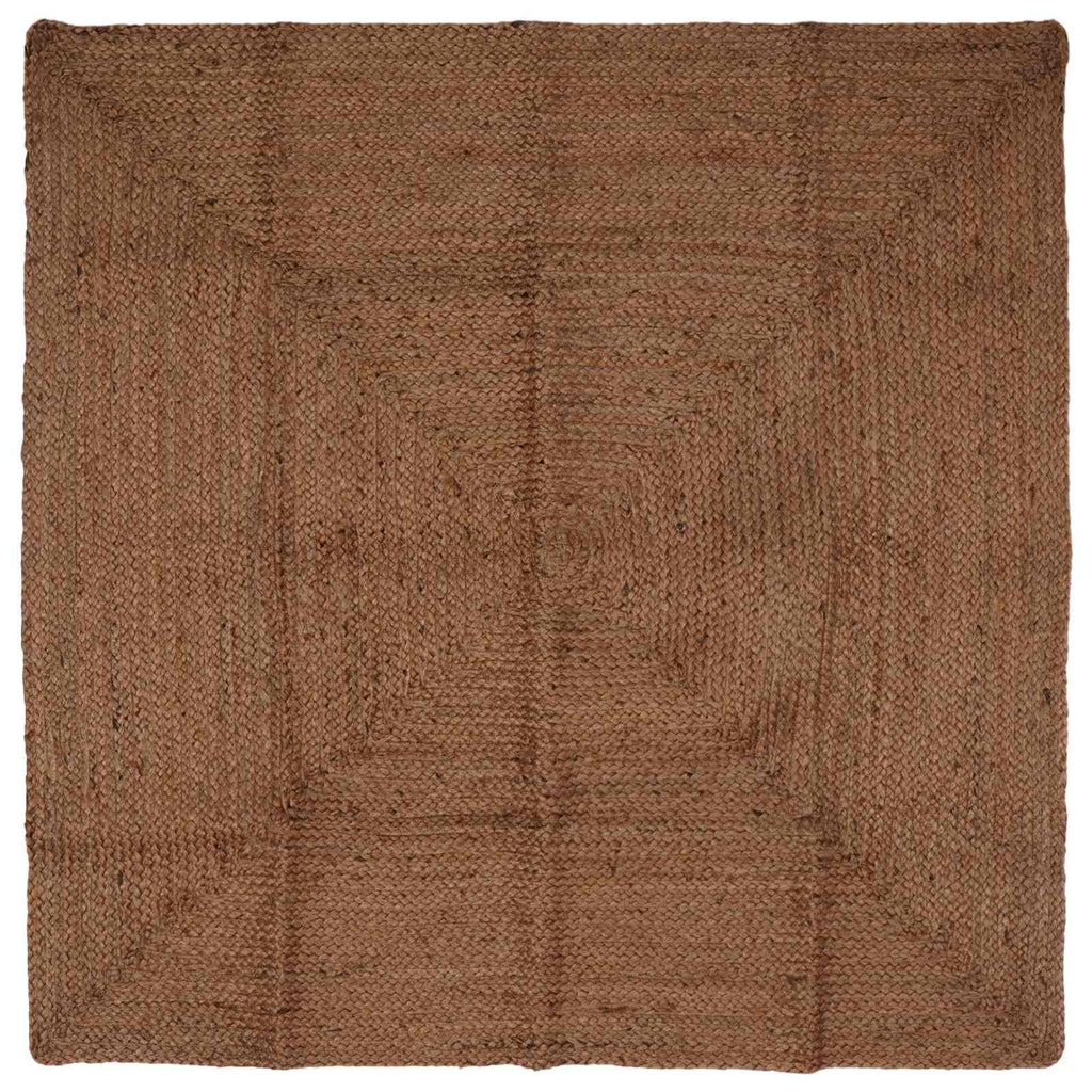 vidaXL Dywan strefowy Szary 160 x 160 cm Juta