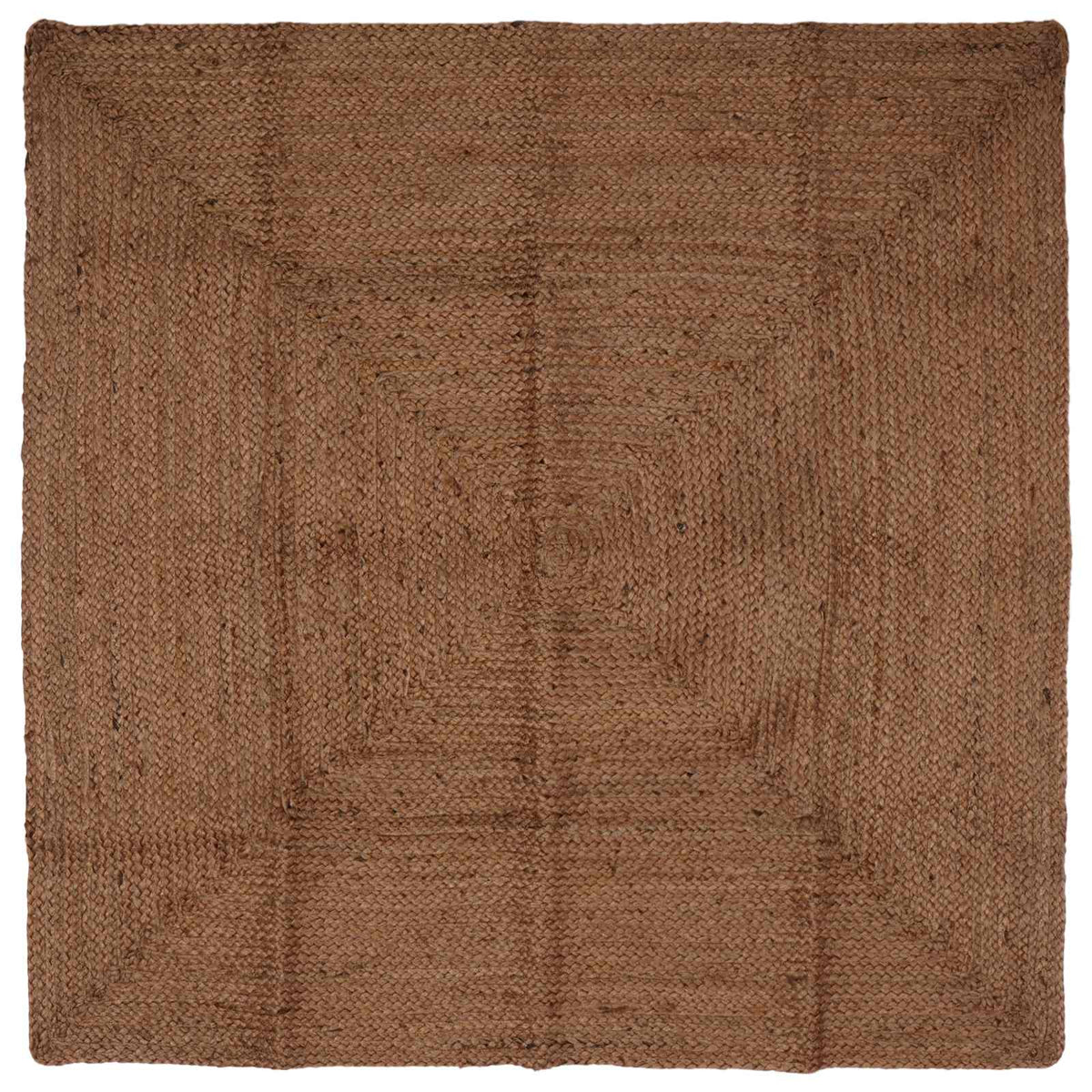 vidaXL Dywan strefowy Szary 160 x 160 cm Juta