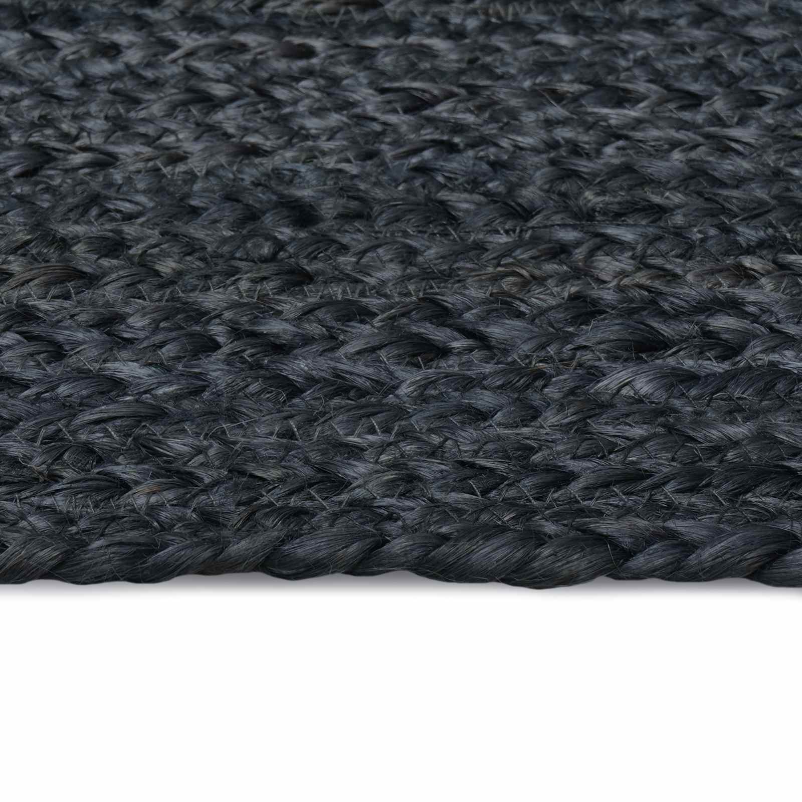 vidaXL Dywany pokojowe Prostokątny ciemnoszary 60 x 200 cm Juta