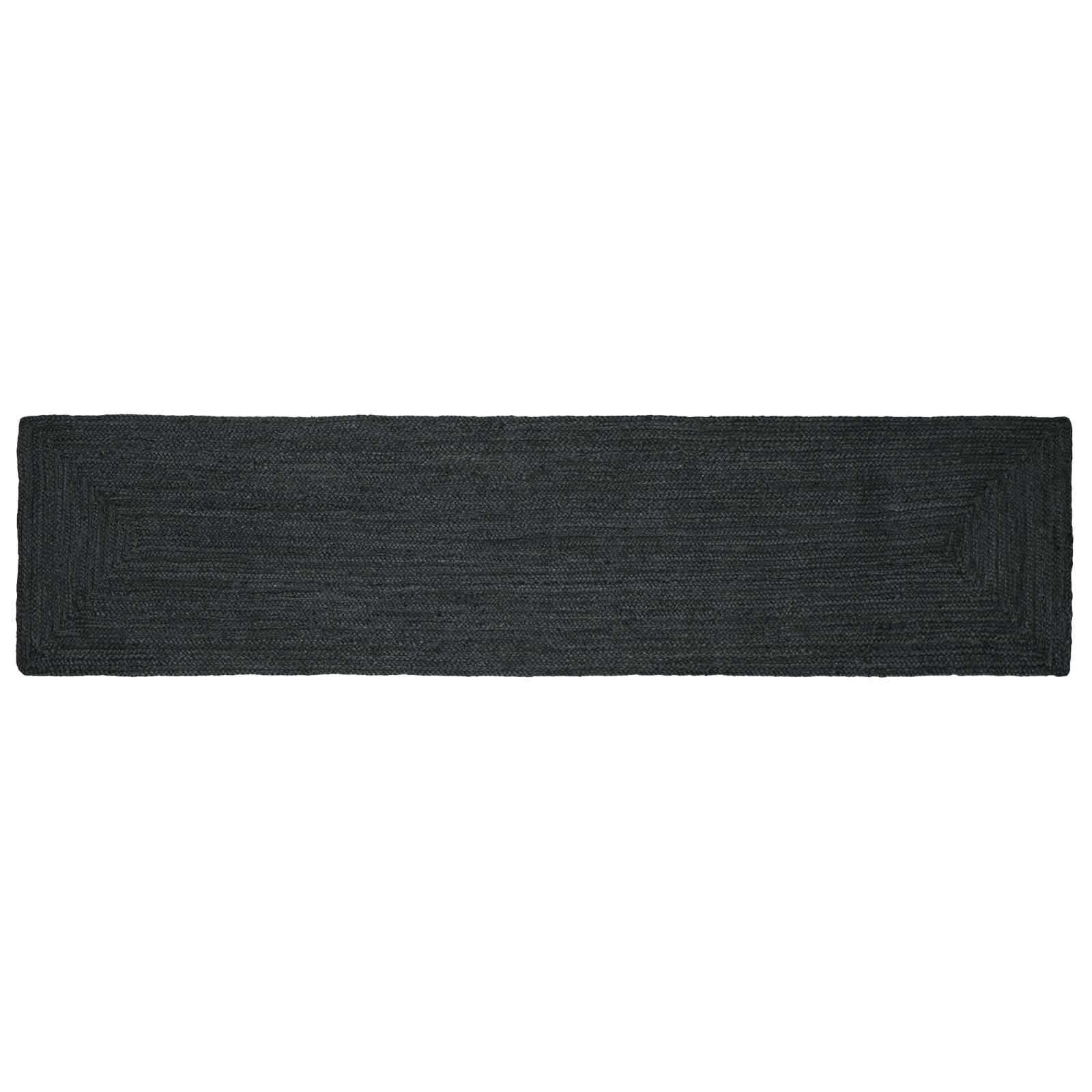 vidaXL Dywany pokojowe Prostokątny ciemnoszary 60 x 200 cm Juta