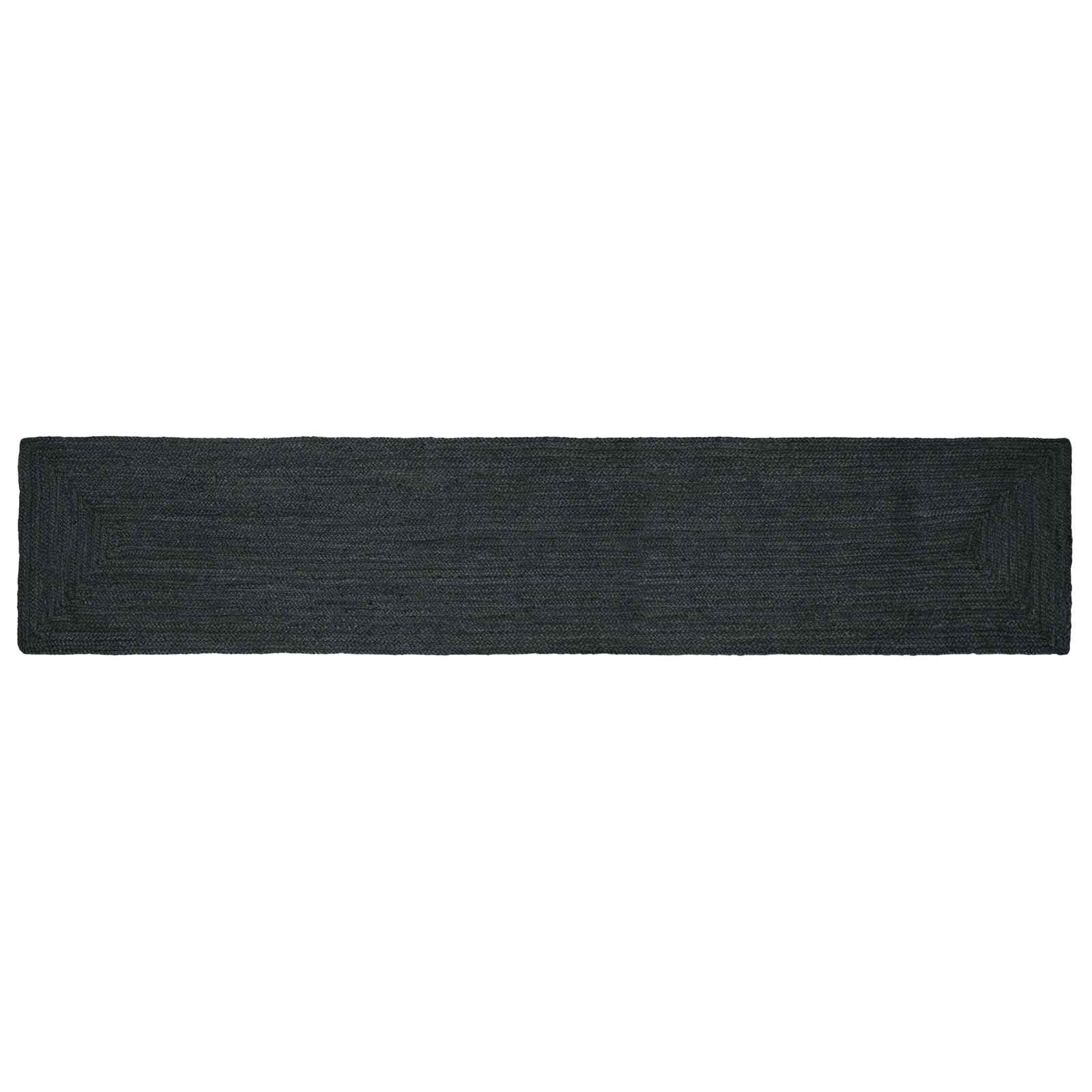vidaXL Dywany pokojowe Prostokątny ciemnoszary 60 x 400 cm Juta