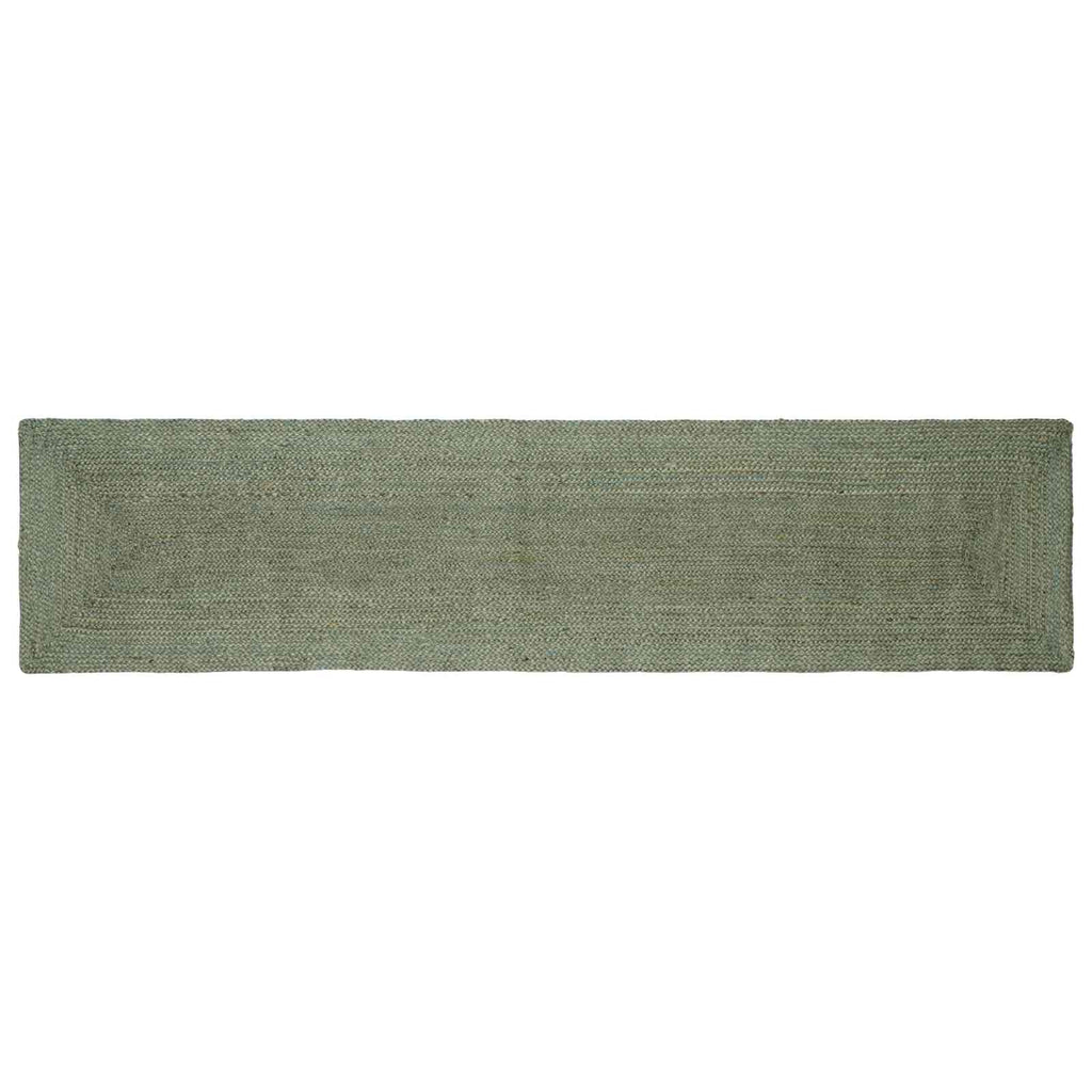 vidaXL Dywany pokojowe Prostokątny Oliwkowy zielony 60 x 300 cm Juta