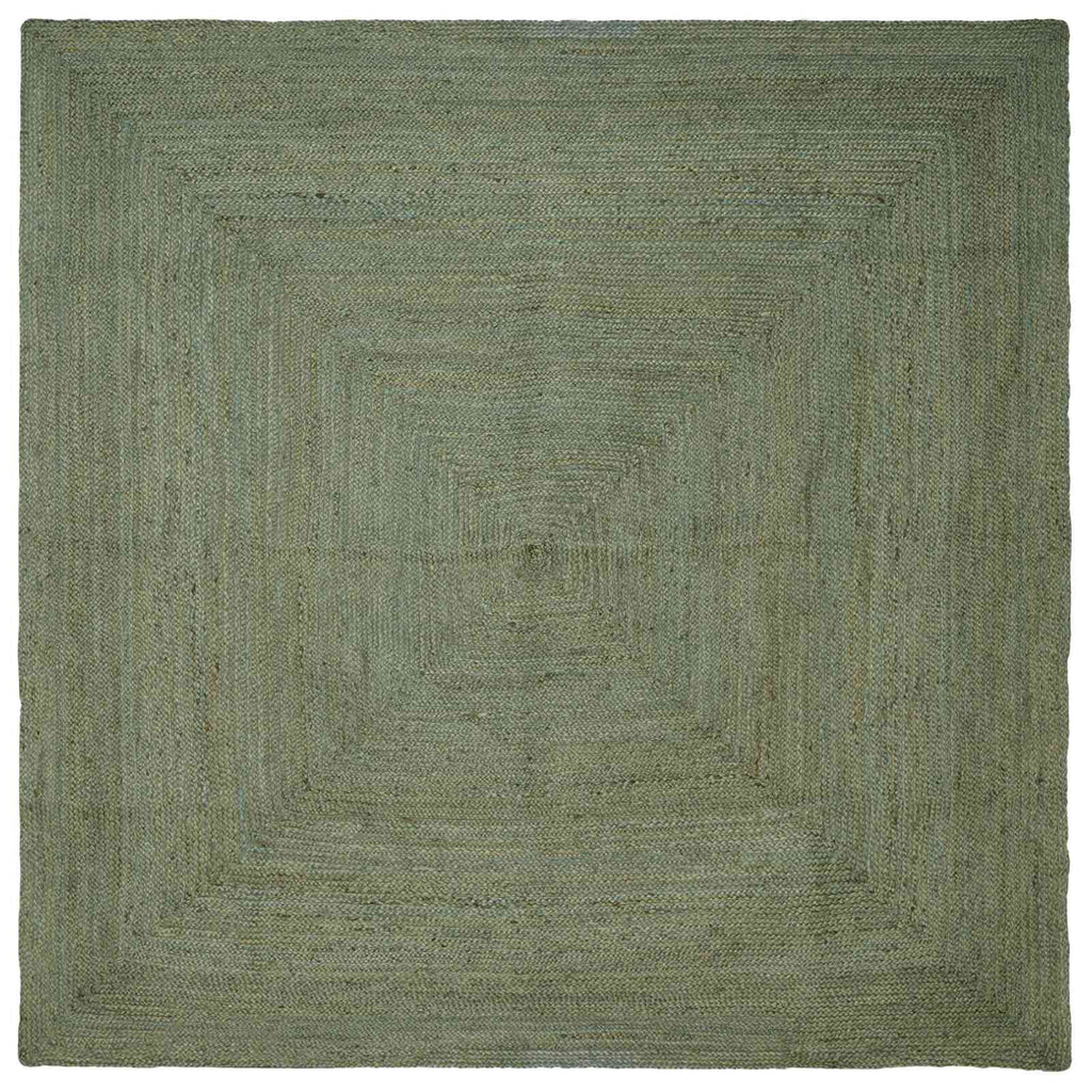 vidaXL Dywany pokojowe Kwadrat Oliwkowy zielony 300 x 300 cm Juta