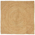 vidaXL Dywany pokojowe naturalny 160 x 160 cm Juta