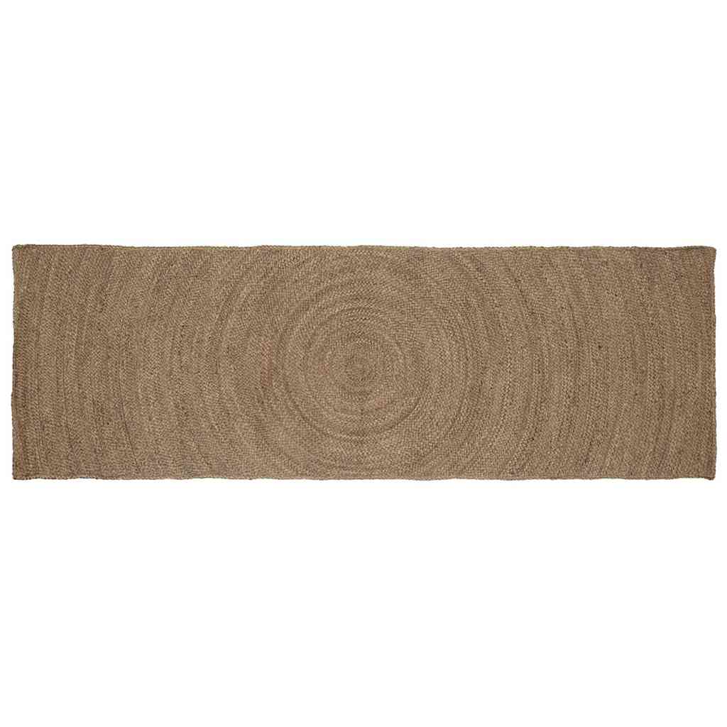 vidaXL Dywany pokojowe Szary 80 x 250 cm Juta