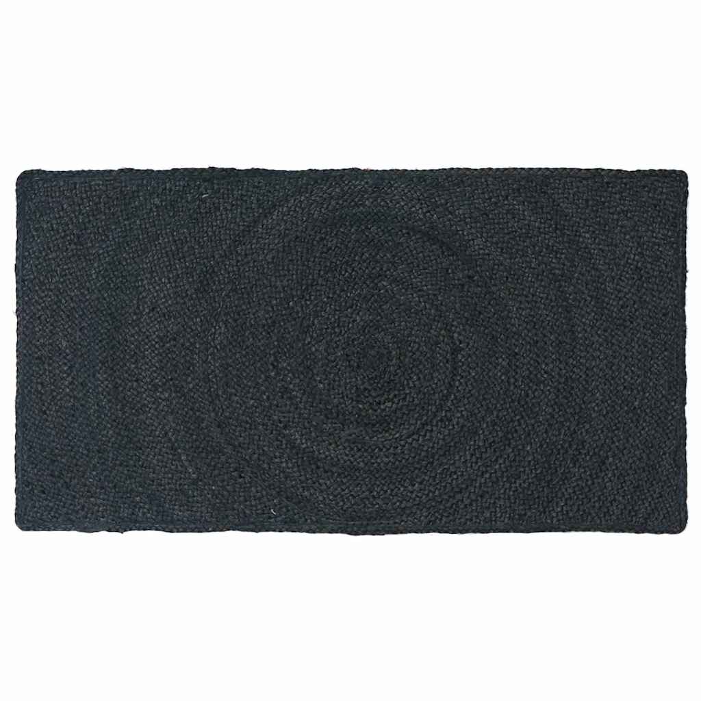 vidaXL Dywany pokojowe ciemnoszary 60 x 110 cm Juta