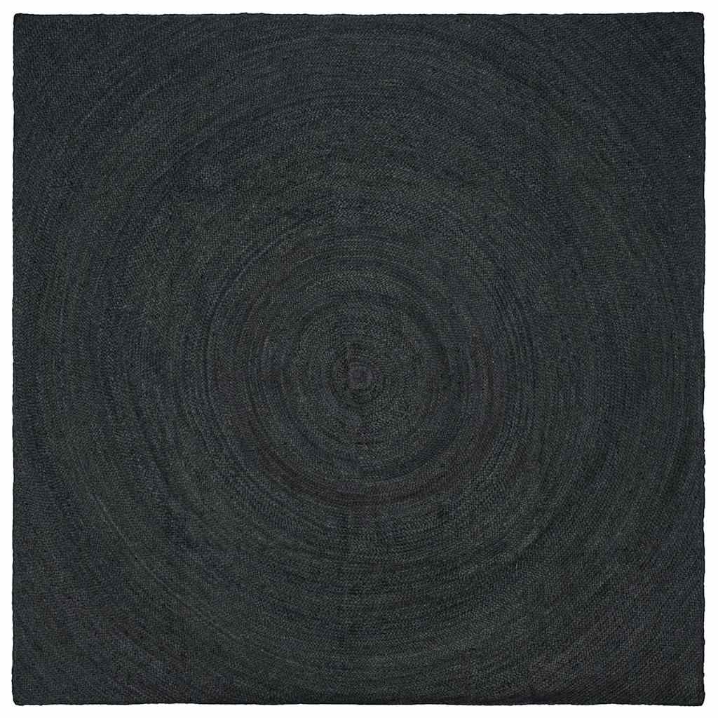 vidaXL Dywany pokojowe ciemnoszary 300 x 300 cm Juta