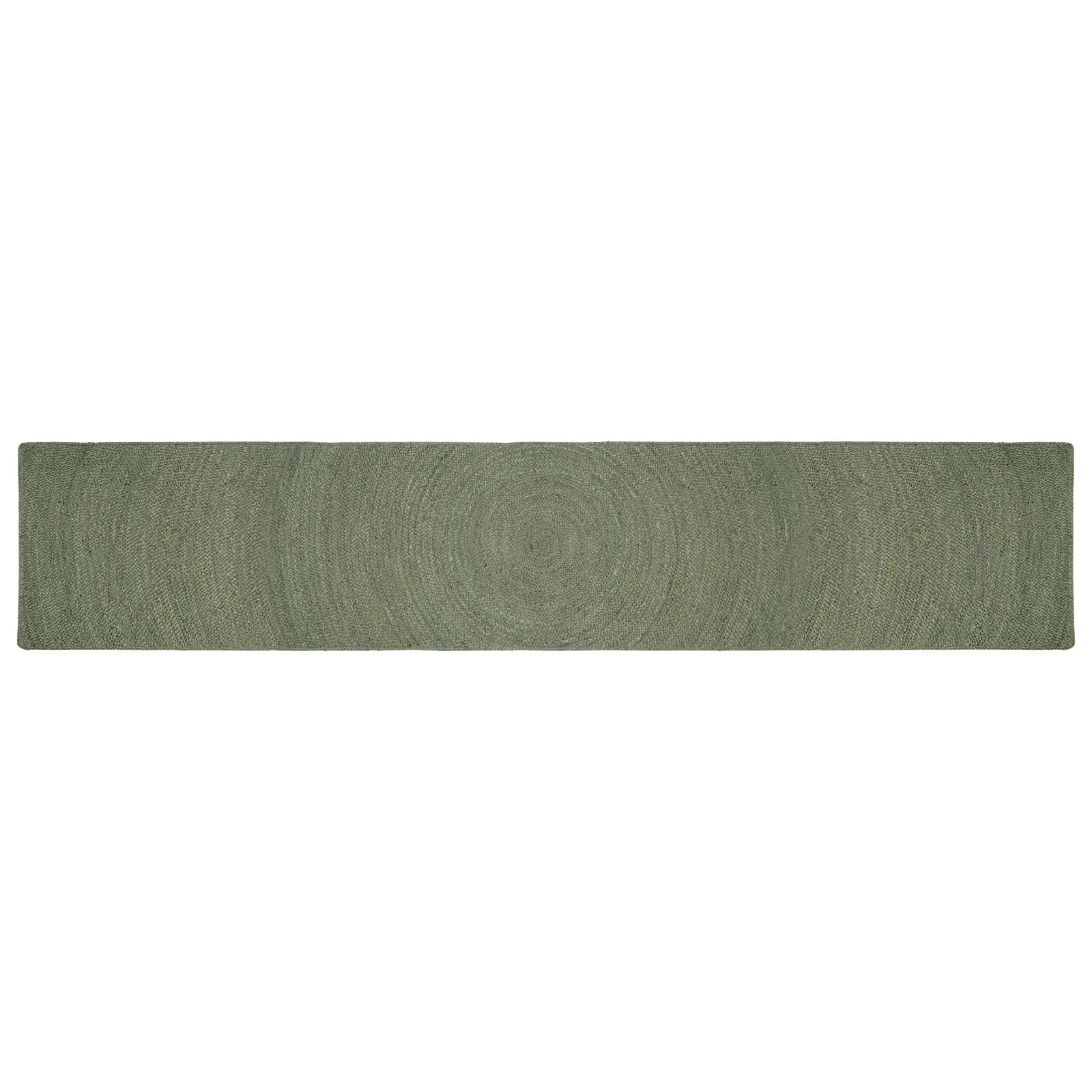 vidaXL Dywany pokojowe Oliwkowy zielony 60 x 400 cm Juta