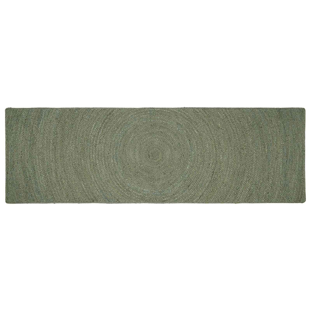 vidaXL Dywany pokojowe Oliwkowy zielony 80 x 200 cm Juta