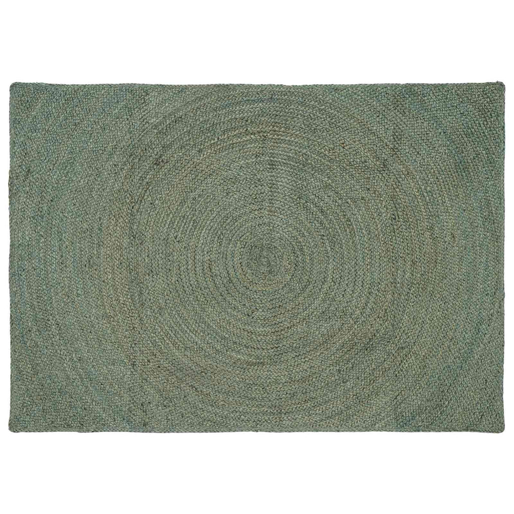 vidaXL Dywany pokojowe Oliwkowy zielony 120 x 170 cm Juta