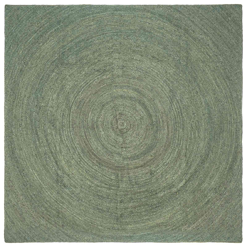 vidaXL Dywany pokojowe Oliwkowy zielony 300 x 300 cm Juta