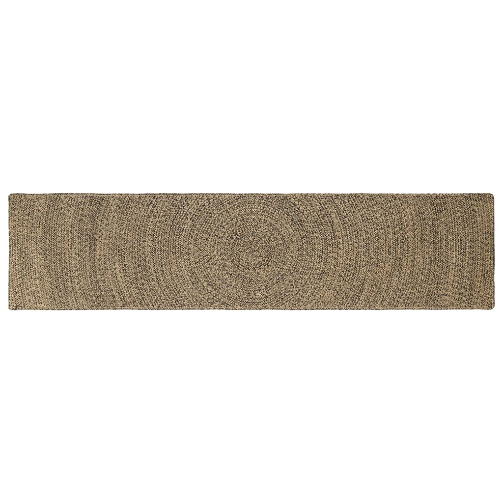 vidaXL Dywany pokojowe Naturalny i czarny 60 x 200 cm Juta