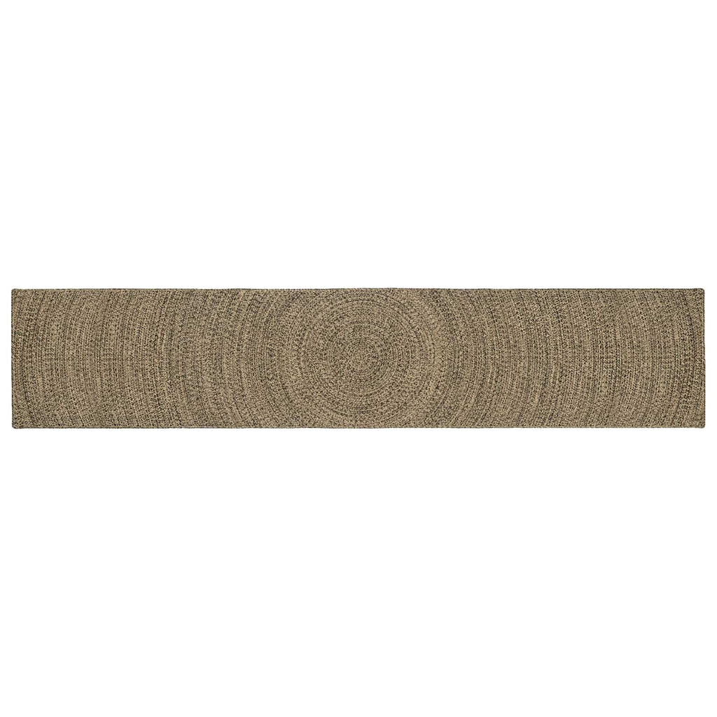 vidaXL Dywany pokojowe Naturalny i czarny 60 x 400 cm Juta