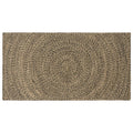 vidaXL Dywany pokojowe Naturalny i czarny 80 x 150 cm Juta