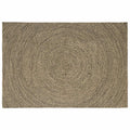 vidaXL Dywany pokojowe Naturalny i czarny 160 x 230 cm Juta