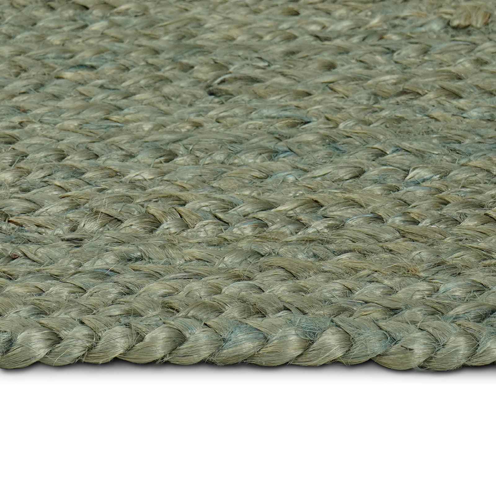 vidaXL Dywany pokojowe Oliwkowy zielony 152 x 245 cm Juta