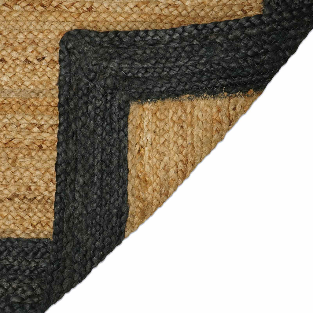 vidaXL Dywany pokojowe ciemnoszary 120 x 120 cm Juta