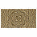 vidaXL Dywany pokojowe Czarny 80 x 150 cm Juta