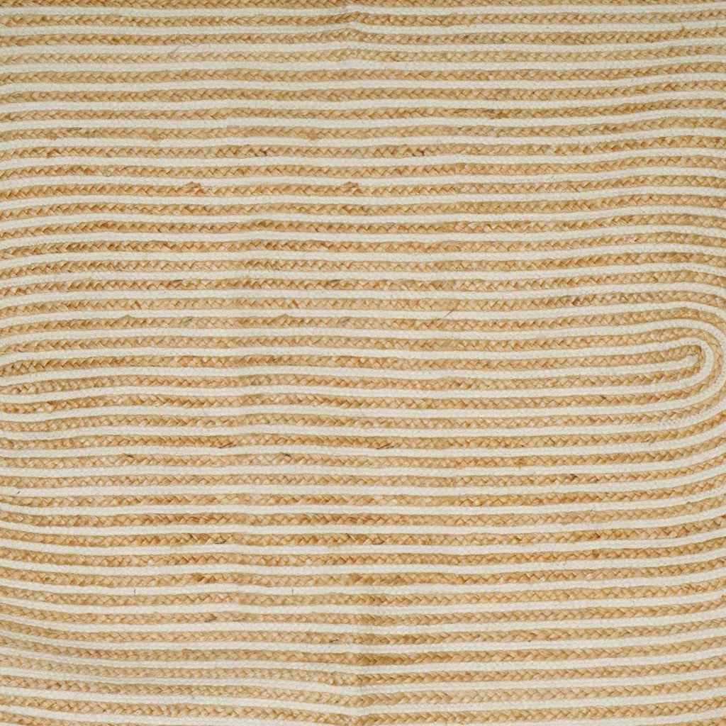 vidaXL Dywany pokojowe Naturalne i białe 205 x 305 cm Juta
