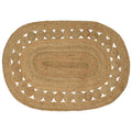 vidaXL Dywany pokojowe naturalny 100 x 152 cm Juta