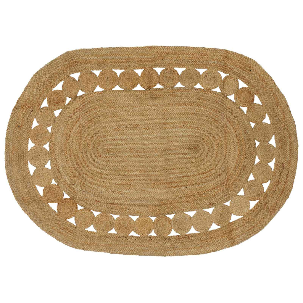 vidaXL Dywany pokojowe naturalny 122 x 183 cm Juta