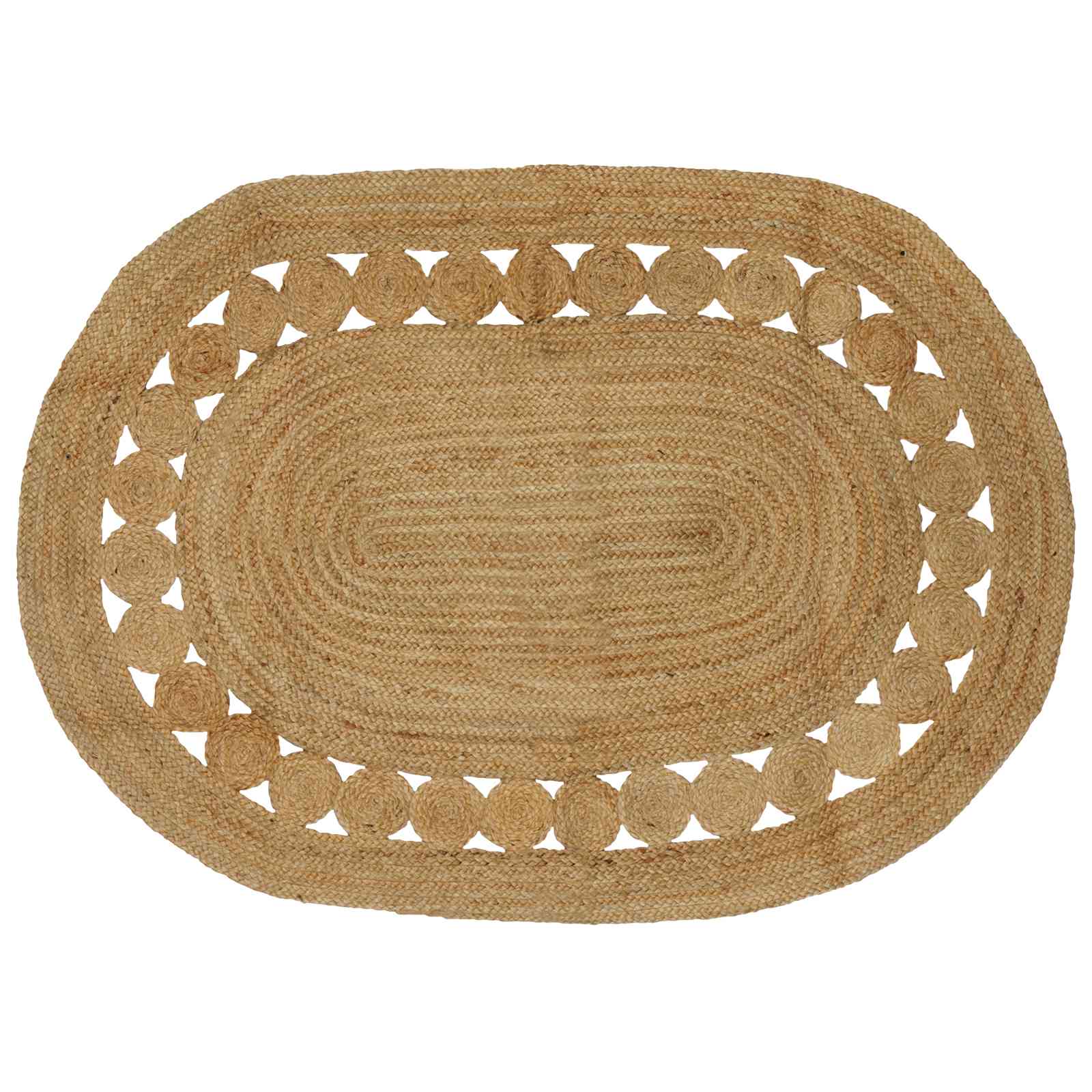 vidaXL Dywany pokojowe naturalny 122 x 183 cm Juta