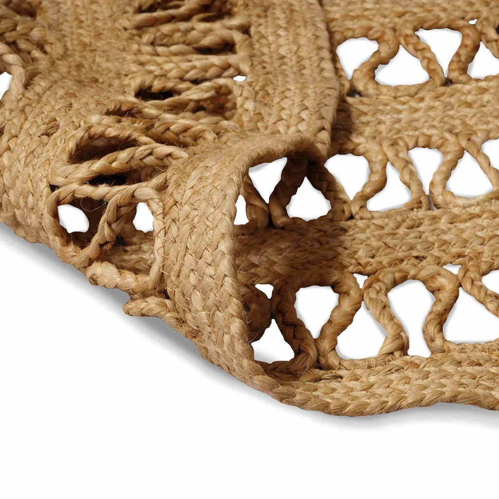 vidaXL Dywany pokojowe naturalny 100 x 152 cm Juta