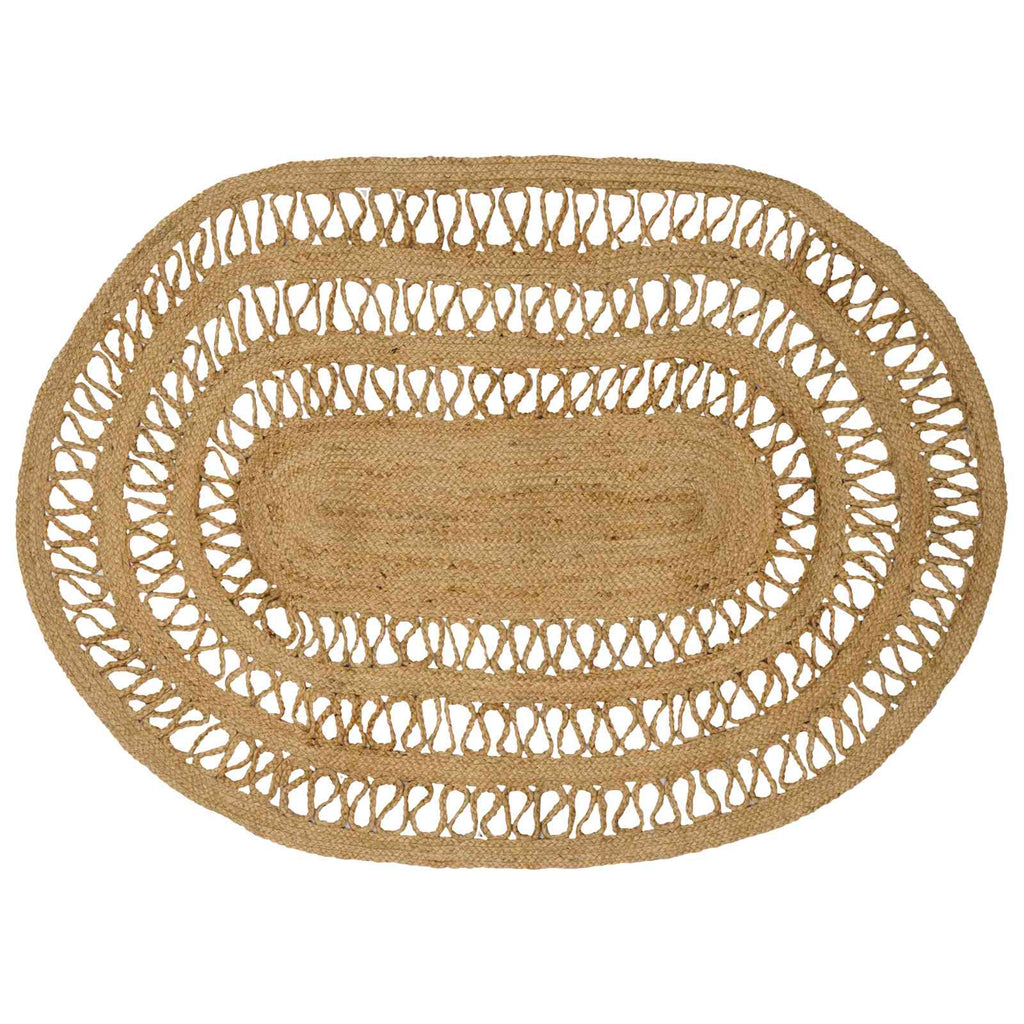vidaXL Dywany pokojowe naturalny 100 x 152 cm Juta