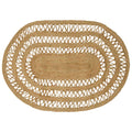 vidaXL Dywany pokojowe naturalny 100 x 152 cm Juta