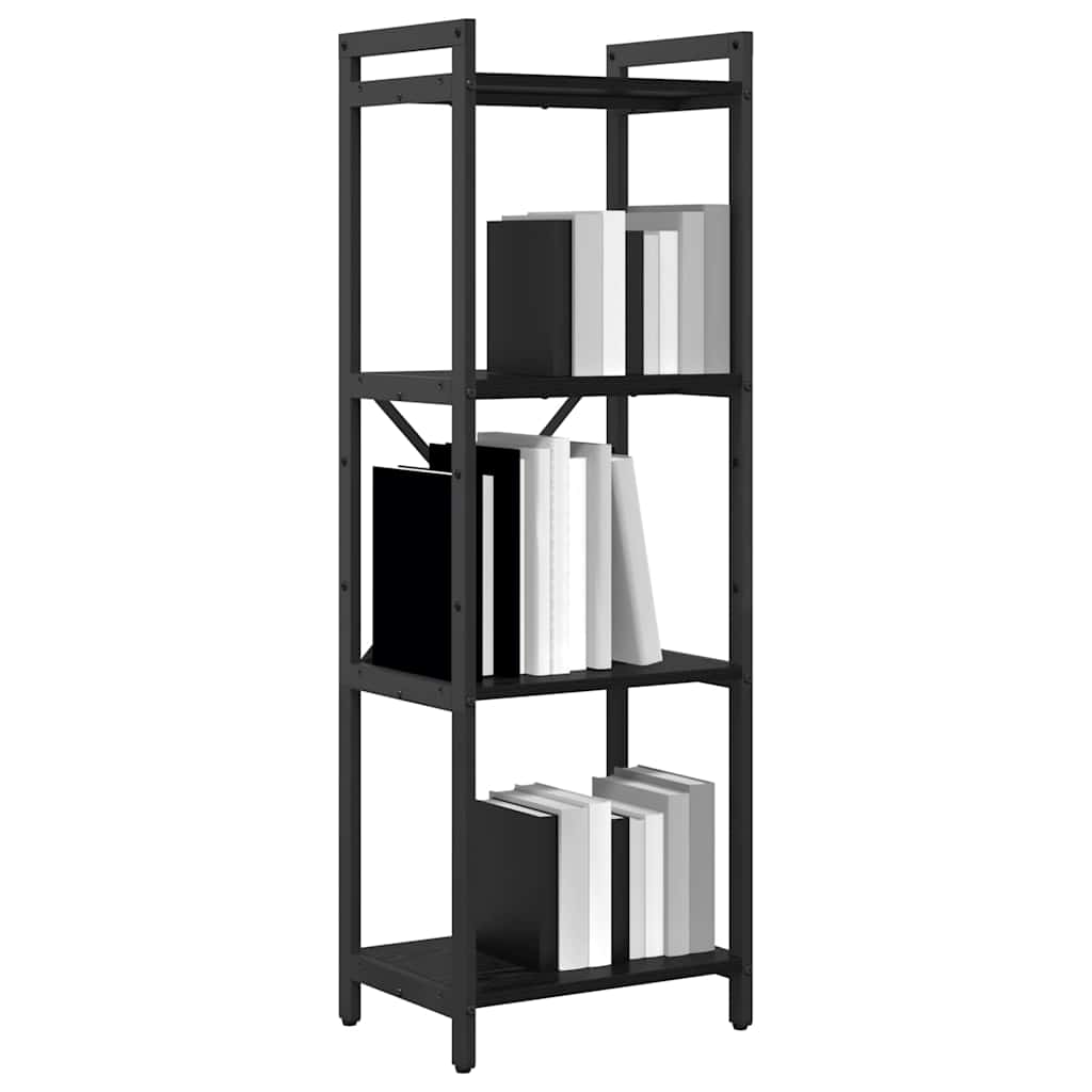 vidaXL Półka na książki Czarny Dąb 40 x 30 x 119 cm