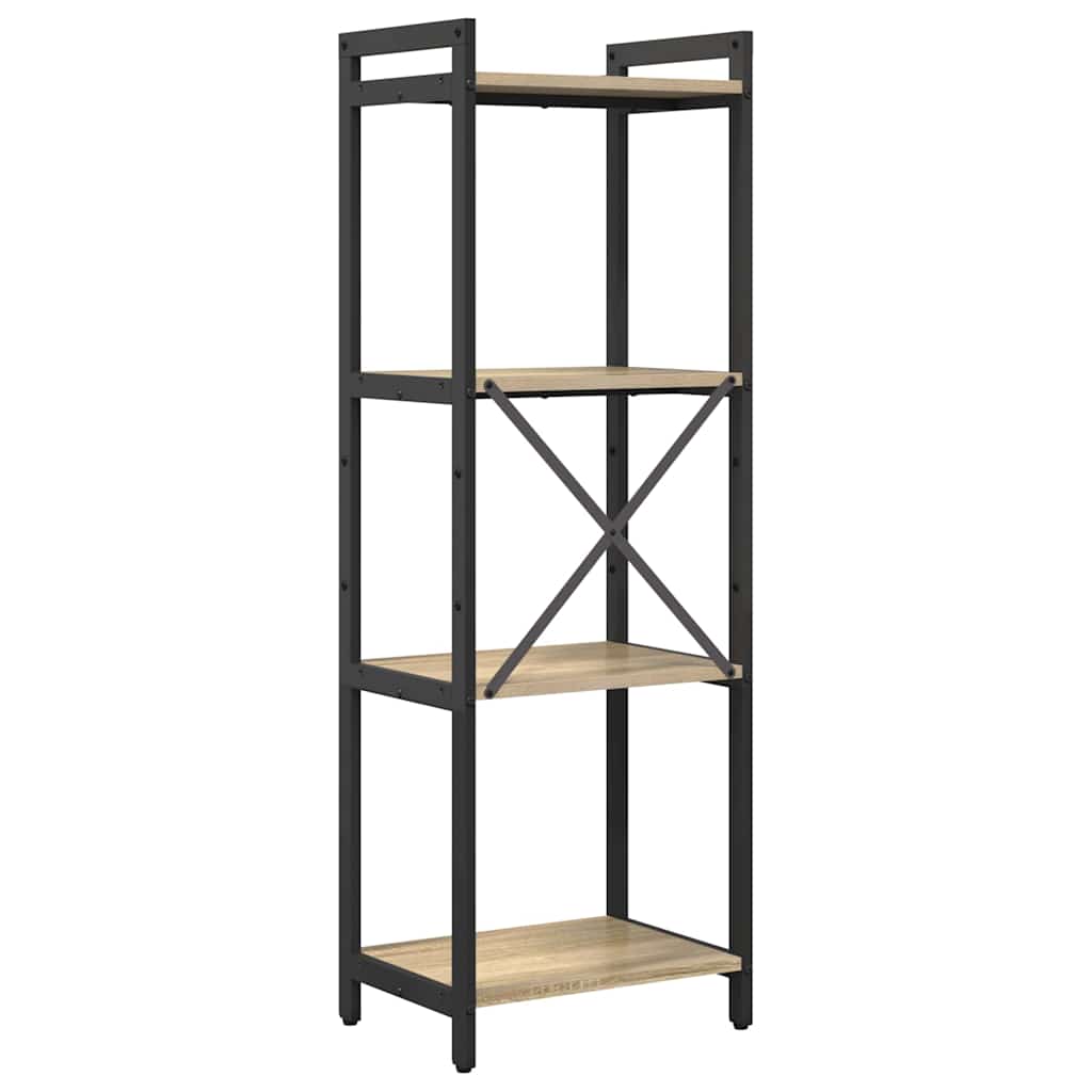 vidaXL Półka na książki Dąb Sonoma 40 x 30 x 119 cm