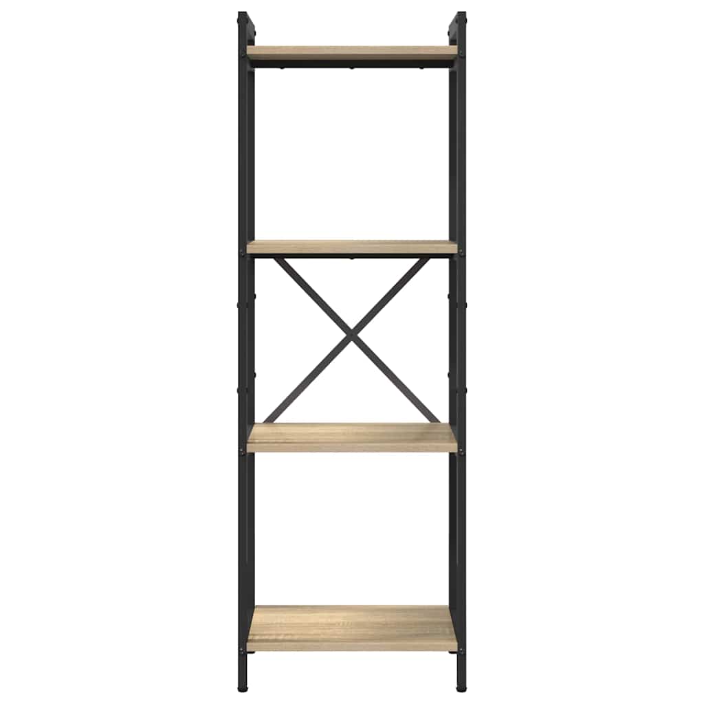 vidaXL Półka na książki Dąb Sonoma 40 x 30 x 119 cm