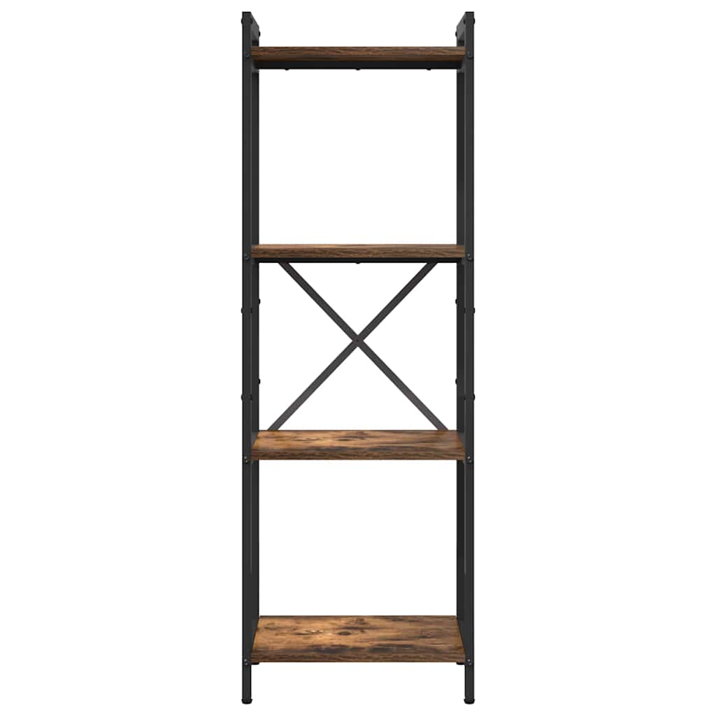 vidaXL Półka na książki Dąb wędzony 40 x 30 x 119 cm