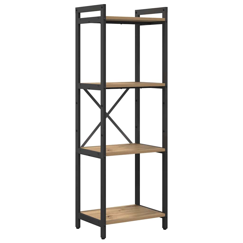 vidaXL Półka na książki Dąb rzemieślniczy 40 x 30 x 119 cm