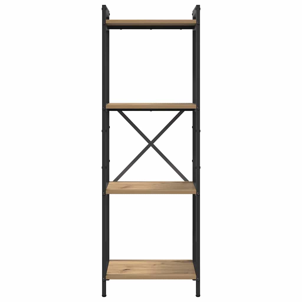 vidaXL Półka na książki Dąb rzemieślniczy 40 x 30 x 119 cm