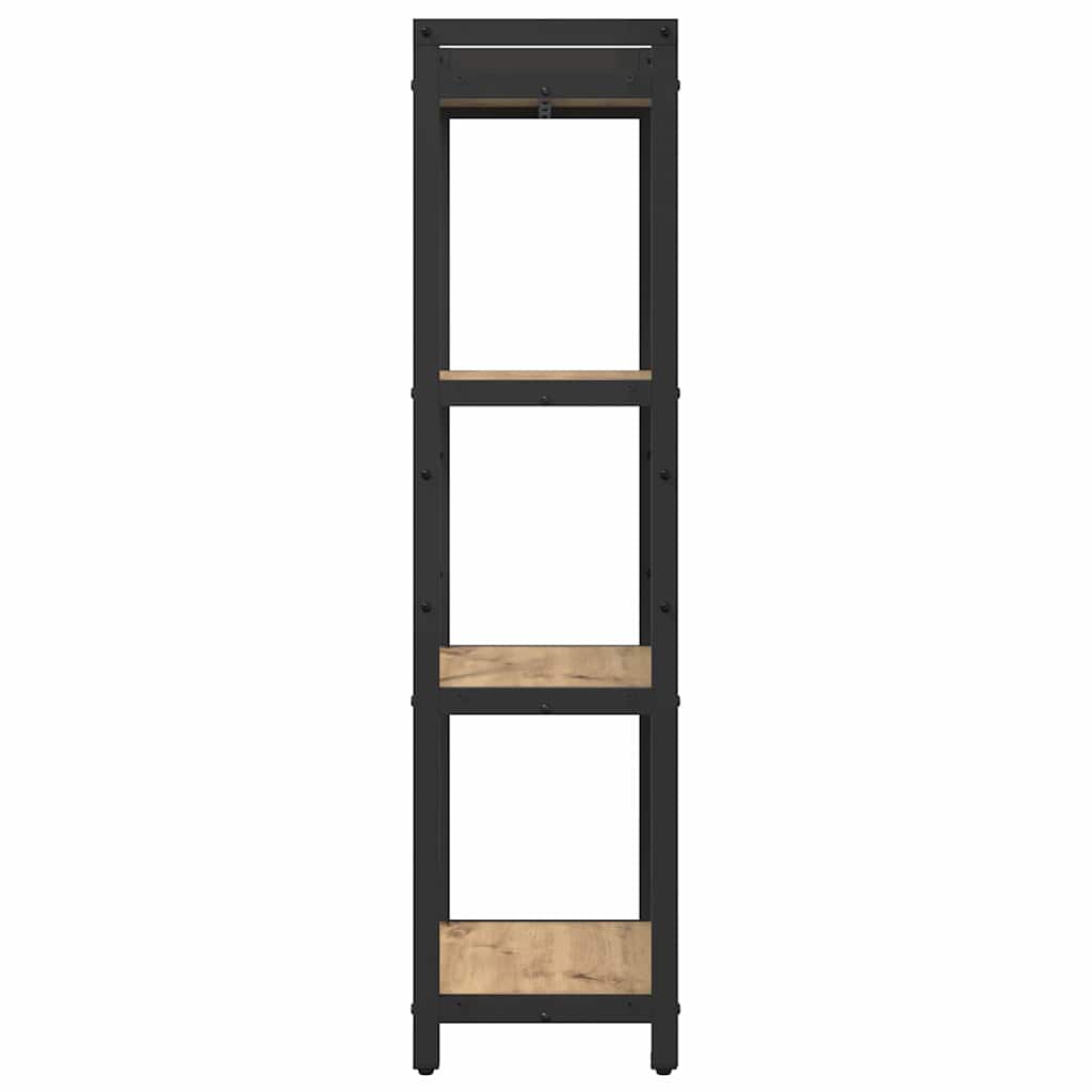vidaXL Półka na książki Dąb rzemieślniczy 40 x 30 x 119 cm