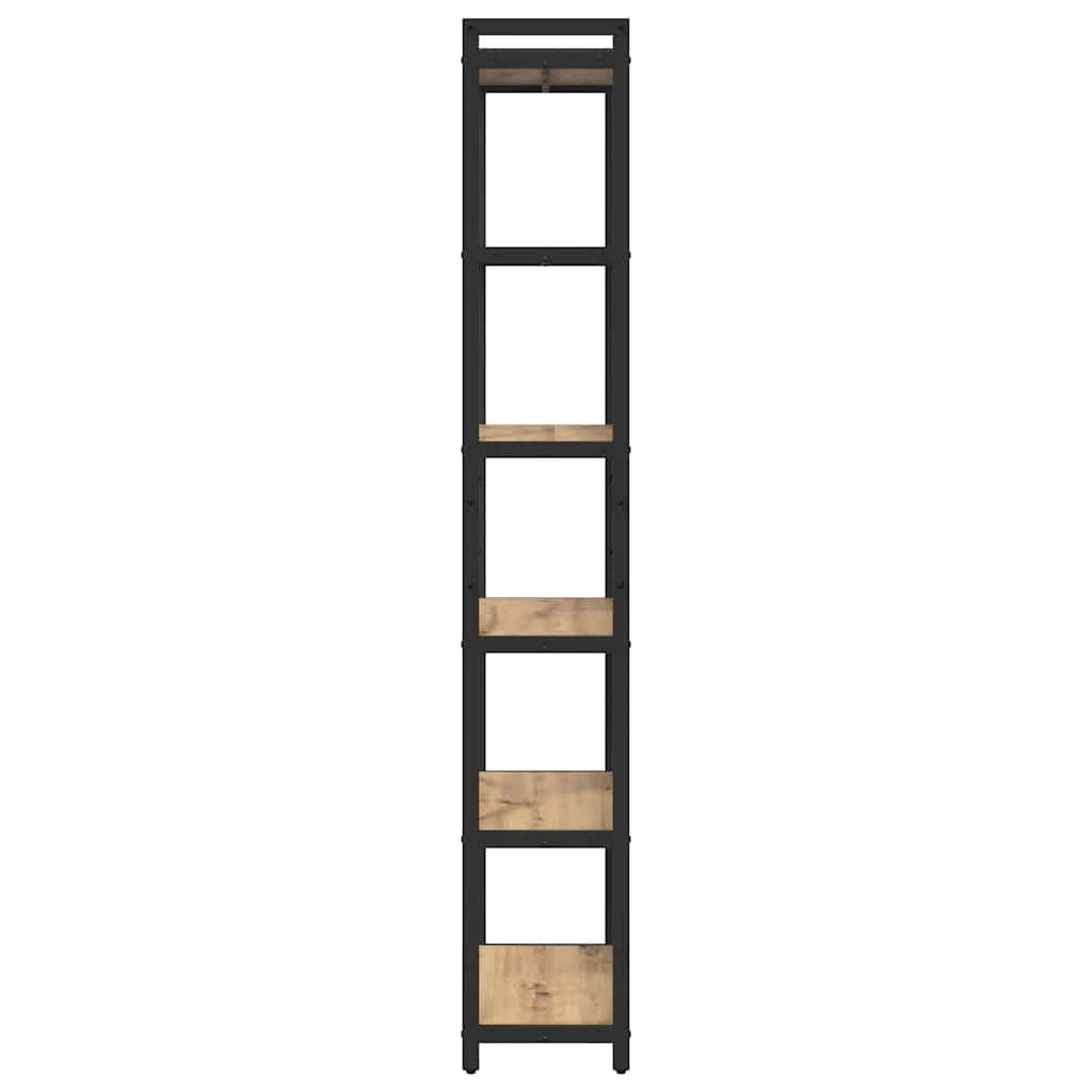 vidaXL Półka na książki Dąb rzemieślniczy 60 x 30 x 189,5 cm